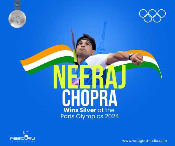 Neeraj Chopra Wins Silver at the Paris Olympics 2024